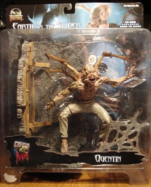 Quentin Earth vs. Spiders action figure by Stan Winston Creatures 2001 MIP w/ CD-ROM