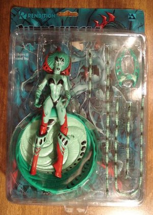 WebWitch comic book action figure by Rendition 1998 MIP