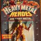 Marvel comics Heavy Metal Heroes Sabretooth (Sabertooth) die cast action figure, MIP
