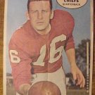 1968 Topps Football poster insert - Len Dawson Kansas City Chiefs