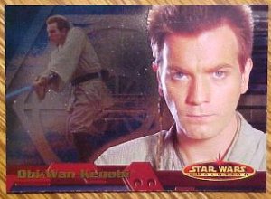 2001 Star Wars Evolution promo promotional card P2 Obi-Wan Kenobi NM/M