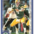 2000 Topps OVERSIZED football card #7 of 8 Brett Favre Green bay Packers NM/M