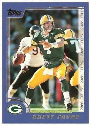 Brett Favre 2001 Upper Deck Jersey Card