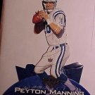 2001 Upper Deck Peyton Manning promo store display stand-up, never displayed, MINT