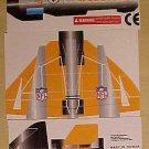 2002 Fleer Football cards Promo Steelers Space Shuttle or jet mobile - unassembled, MINT
