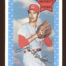 Kelloggs 3-D baseball card - 1971 Jim Merritt #25 Cincinnati Reds NM/M