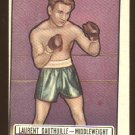 1951 Topps Ringside boxing card #38 (B) Laurent Dauthuille EX/NM
