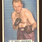 1951 Topps Ringside boxing card #52 Lee Savold VG - has two light surface wrinkles
