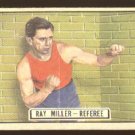1951 Topps Ringside boxing card #64 Ray Miller VG