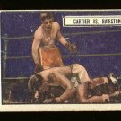 1951 Topps Ringside boxing card #80 Cartier vs Hairston G