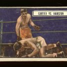 1951 Topps Ringside boxing card #80 (B) Cartier vs Hairston VG