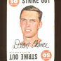 1968 Topps baseball game card #16 Dean Chance VG