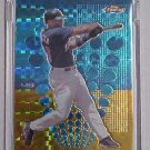 2004 Topps Finest baseball card Torii Hunter Gold refractor box topper #111/139