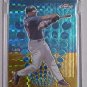 2004 Topps Finest baseball card Torii Hunter Gold refractor box topper #111/139