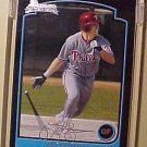 2003 Bowman 1st Year Card Jay Sitzman Box Topper card #229/250