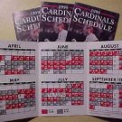 1999 St. Louis Cardinals baseball game schedule - trifold, Mint, Mark Mcgwire