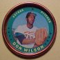 1971 Topps baseball metal coin #41 Don Wilson Houston Astros EX