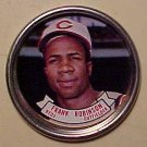 1964 Topps baseball metal coin #37 Frank Robinson VG