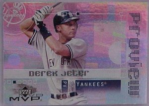2003 Upper Deck Derek Jeter Proview baseball card #PV29 NM/M New York yankees