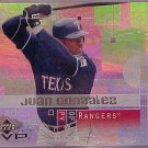2003 Upper Deck Juan Gonzalez  Proview baseball card #PV43 NM/M Texas Rangers