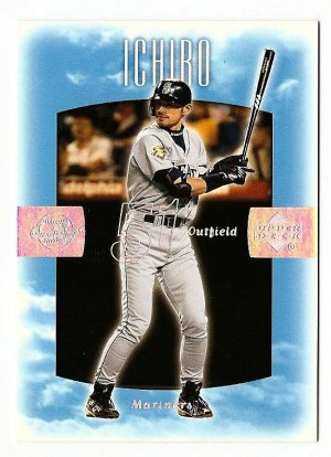 2002 Upper Deck Sweet Spot baseball card #13 Ichiro Seattle Mariners NM/M