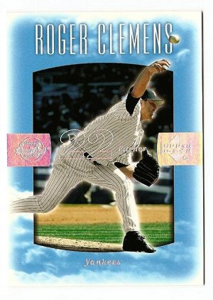 2002 Upper Deck Sweet Spot baseball card #36 Roger Clemens New York Yankees NM/M