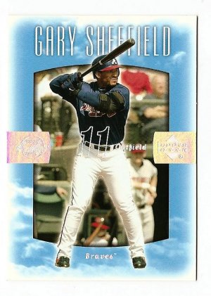 2002 Upper Deck Sweet Spot baseball card #46 Gary Sheffield Atlanta Braves NM/M