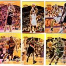2001 Bowman's Best basketball promo card set  PP1-PP6 Pippen Kidd Stockton Houston NM/M