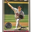 1998 Topps baseball card Opening Day '98 #123 Greg Maddux Nm/M