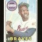 1969 Topps baseball card #100 Hank (Henry) Aaron NM Atlanta Braves