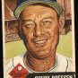 1953 Topps baseball card #50 Chuck Dressen Good condition, Brooklyn Dodgers