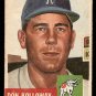 1953 Topps baseball card #97 Don Kolloway, G/VG, Philadelphia Athletics
