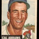 1953 Topps baseball card #98 Cal Abrams, good condition, Pittsburgh Pirates