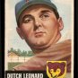 1953 Topps baseball card #155 Dutch Leonard, G/VG, Chicago Cubs