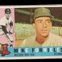 1960 Topps baseball card #54 Mike Fornieles VG/EX Boston Red Sox
