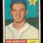 1961 Topps baseball card #466 Ron Moeller, VG/EX Los Angeles Angels