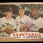 1962 Topps baseball card #72 Bob's Pupils, fair condition, Detroit Tigers