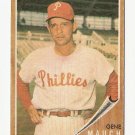 1962 Topps baseball card #374 Gene Mauch, EX, Philadelphia Phillies