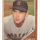 1962 Topps baseball card #187 (B) Gene Conley EX/NM, Boston Red Sox