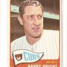 1965 Topps baseball card #584 Harry Bright VG/EX Chicago Cubs