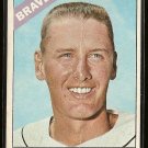 1966 Topps baseball card #49 Woody Woodward VG- (creased) Atlanta Braves