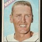 1966 Topps baseball card #49 Woody Woodward VG- (creased) Atlanta Braves