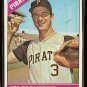 1966 Topps baseball card #33 Jim Pagliaroni NM Pittsburgh Pirates