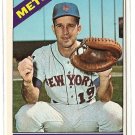 1966 Topps baseball card #17 JOhnny Stephenson NM New York Mets