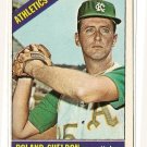 1966 Topps baseball card #18 (B) Roland Sheldon NM Kansas City A's