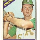 1966 Topps baseball card #18 (C) Roland Sheldon EX (very very light wrinkle) Kansas City A's