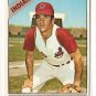 1966 Topps baseball card #16 Larry Brown EX Cleveland Indians
