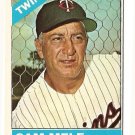 1966 Topps baseball card #3 Sam Mele NM Minnesota twins