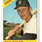 1966 Topps baseball card #81 Ray Oyler VG (light creases) Detroit Tigers