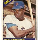 1966 Topps baseball card #87 Dan Napoleon EX New York Mets